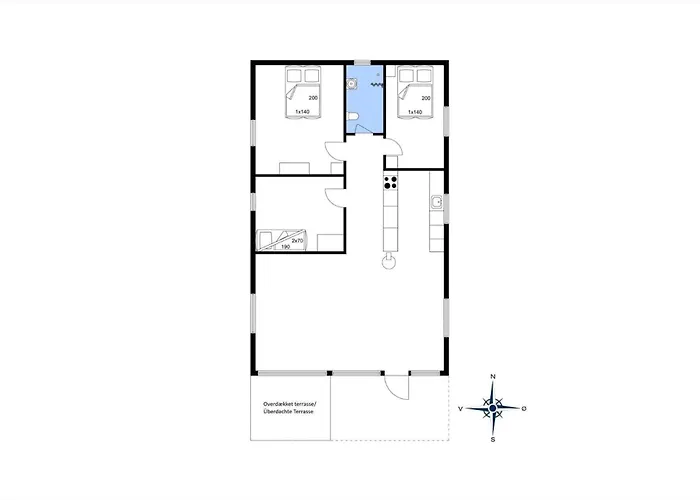 505-thisted-fiskervej-50-a Tatil Evi *